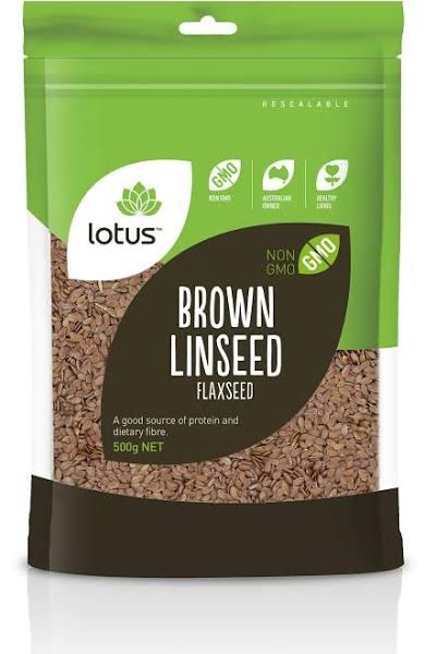 Lotus Brown Linseed Flaxseed, 500 G