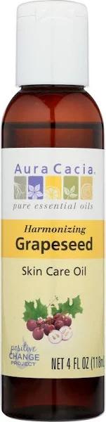 Aura Cacia - Grapeseed Skin Care Oil - 4 fl. oz (118 ml)