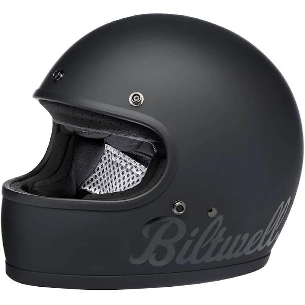 Biltwell Gringo Ece Factory Flat Black Helmet - XL