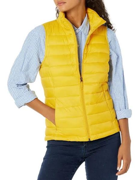 Amazon Essentials Women's Lightweight Water-resistant Packable Puffer Vest