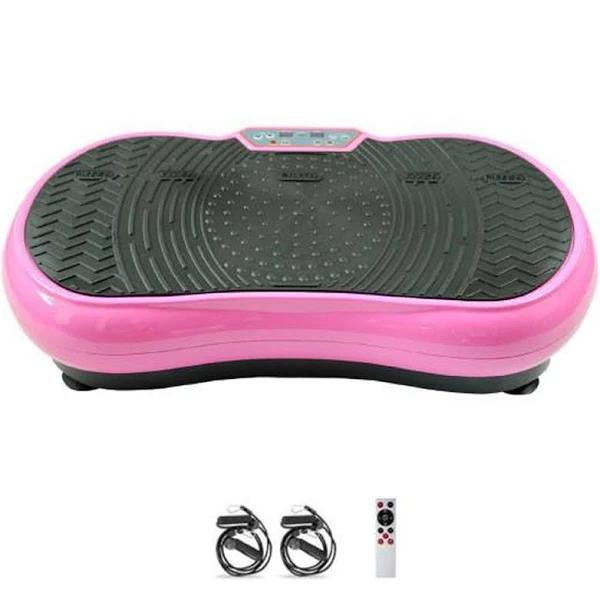 Vibration Machine Platform - Exercise Vibrating Plate - Whole Body Workout Pink