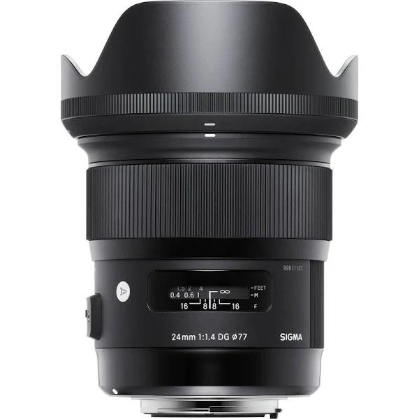 Sigma 24mm F/1.4 Dg Hsm Art Lens For Canon Ef