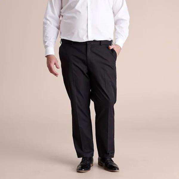 Plus Size Business Pants | Black | Size 112 | by Target Man Plus