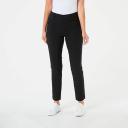 Kmart Slim Leg Bengaline Pants-Black Size: 6