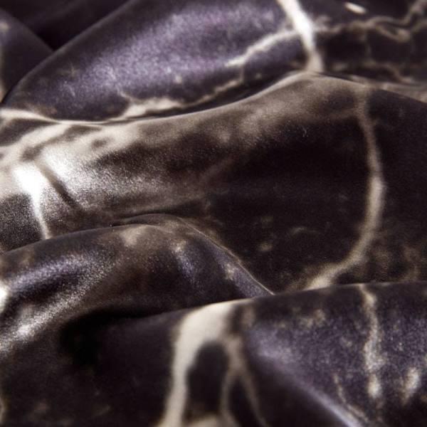 Ecosa Silk Pillowcase - Black Marble Pillowcase