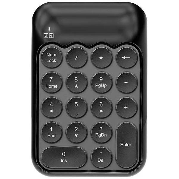 Ymall X910 Wireless Number Keyboard Portable Financial Accounting Office Keyboard-Black2 - AfterPay & zipPay Available