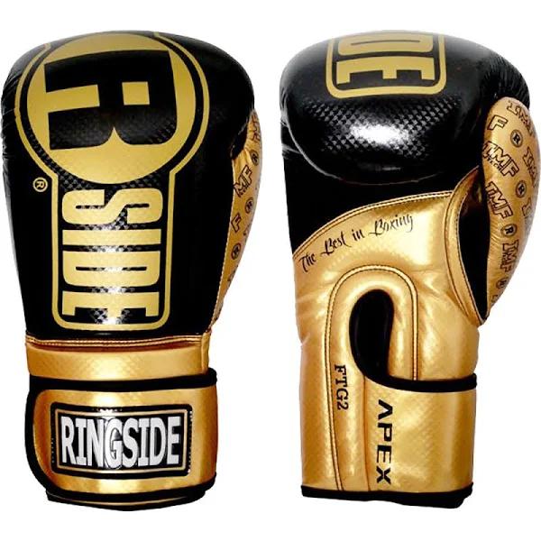 Ringside Apex Flash Sparring Gloves Gold