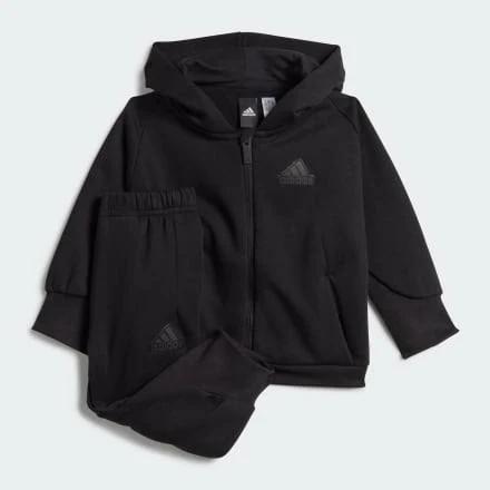 Adidas Sportswear - Black 2 Piece - Adidas Z.N.E. Hooded Suit - Babies-Kids - Size 9-12 Months at The Iconic