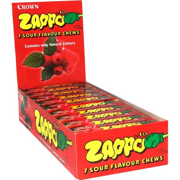 Zappo Chews Raspberry 26g - 60 Pack