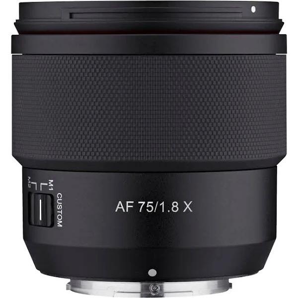 Samyang AF 75mm f/1.8 FE Lens Fuji x Fujifilm