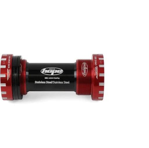 Hope Bottom Bracket Stainless 83mm - Red