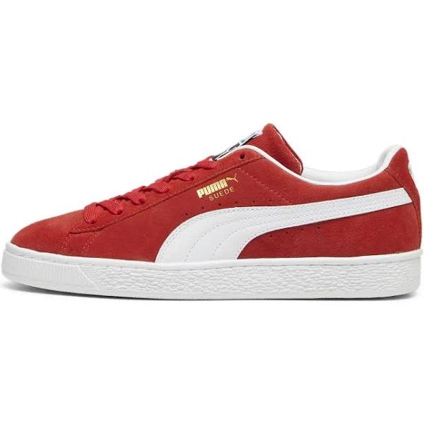 Puma Red Suede Classic XXI Sneakers