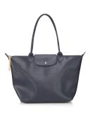 Longchamp Large Le Pliage City Shoulder Tote Navy