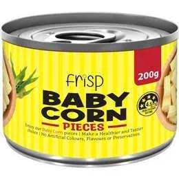 Frisp Baby Corn Pieces 200g