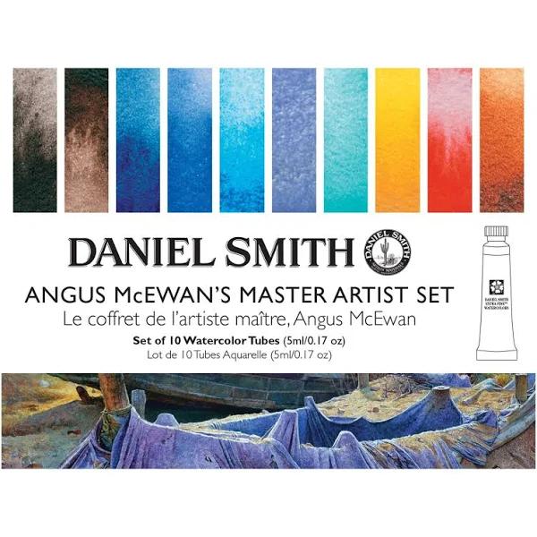 Daniel Smith Angus McEwan's Watercolour Master Artist Set of 10