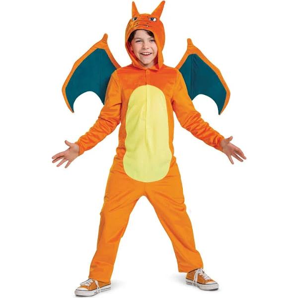 Pokemon Charizard Deluxe Costume For Kids Size 4/6