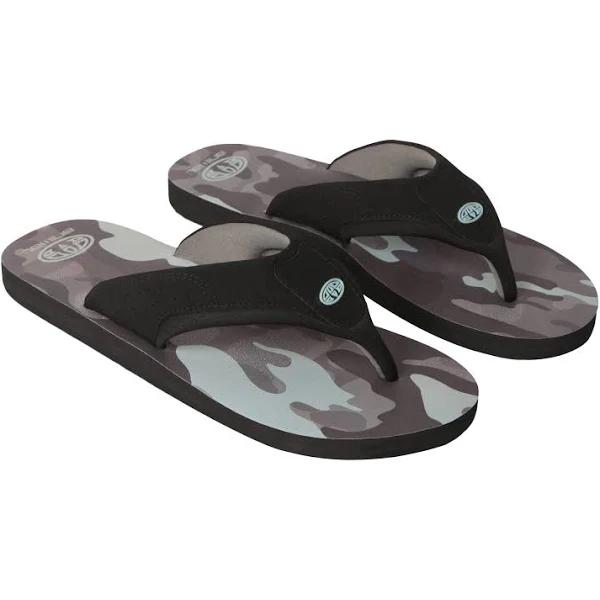 Animal Mens Jekyl Recycled Flip Flops (Medium Grey) (10 UK)