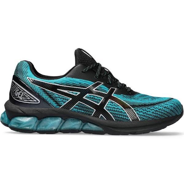 ASICS Men's Gel-Quantum 180 VII - Sportstyle Sneakers - Black/Lagoon 8.5