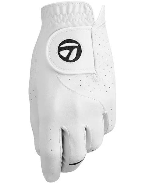 TaylorMade Stratus Tech Left Golf Glove - White XL Regular