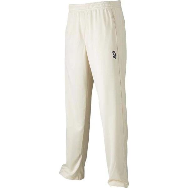 Kookaburra Pro Active White & Cream Pants 16 / Cream