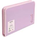 Otto Recycled Zip Expansion File Pink