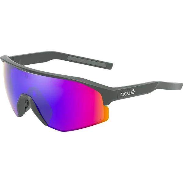 Bolle Lightshifter XL Polarized Sunglasses - Grey Titanium Matte