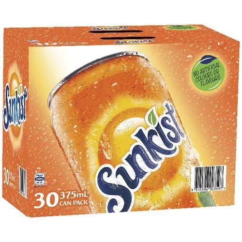 Sunkist Cans 30 x 375ml