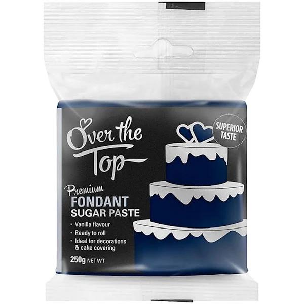 Over The Top Fondant Navy Blue 250g