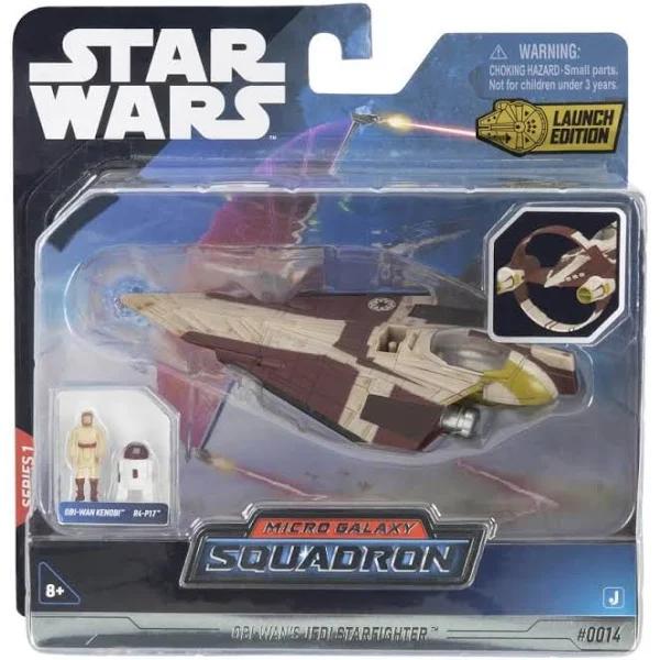 Star Wars Micro Galaxy Squadron Obi Wan's Jedi Starfighter