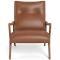 Penny Leather Armchair Nutmeg by Freedom