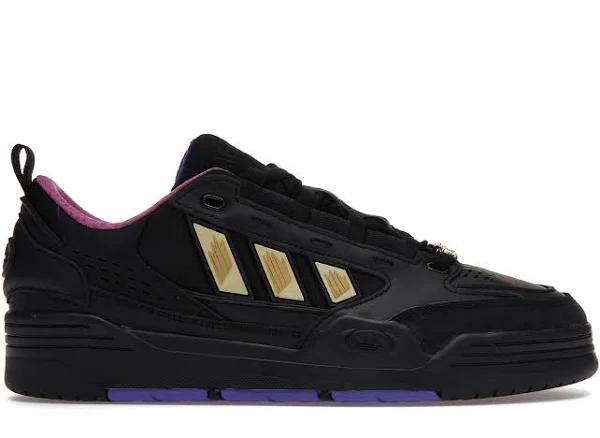 Adidas ADI2000 Yu-Gi-Oh! Yugi's World Shoes - Size 9.5 - Core Black/Core Black/Purple Rush