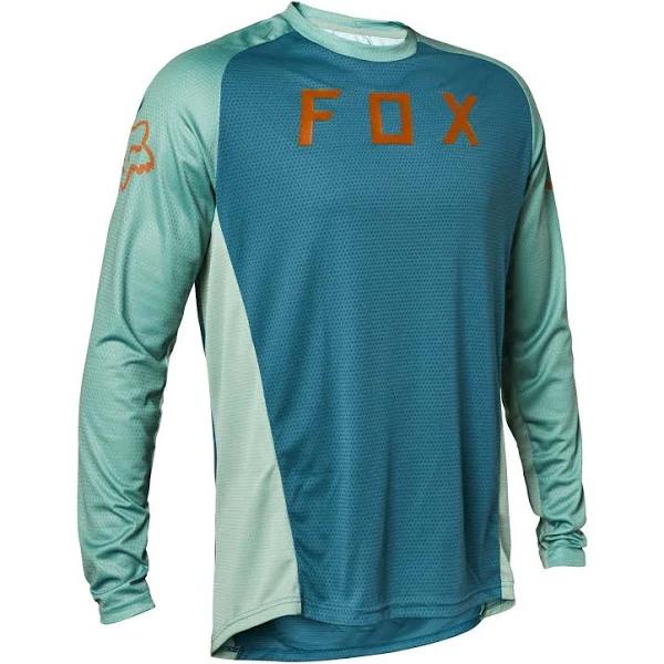 Fox Defend Jersey Long Sleeve Slate Blue XL