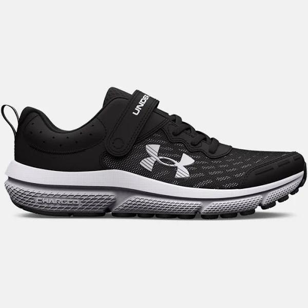 Under Armour Boys' Pre-School Assert 10 AC Running Shoes Black 12.5K