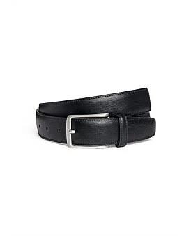 David Jones Anthony Squires Ripple Belt - in Black, Size 46