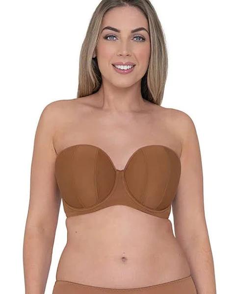 Curvy Kate - 36FF - Luxe Strapless Bra Caramel