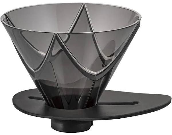 Hario Mugen V60 One Pour Dripper - Clear Black