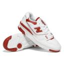 New Balance Women's 550 White/Brick Red - Size 5