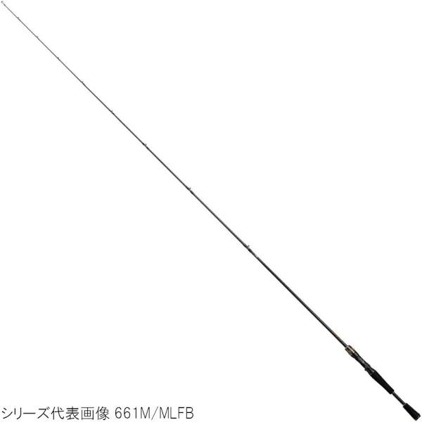 Daiwa Bass Rod Rebellion 6101MRB Fishing Rod