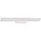 LEDlux Plexi II 600mm Dimmable CCT Wall Bracket in White