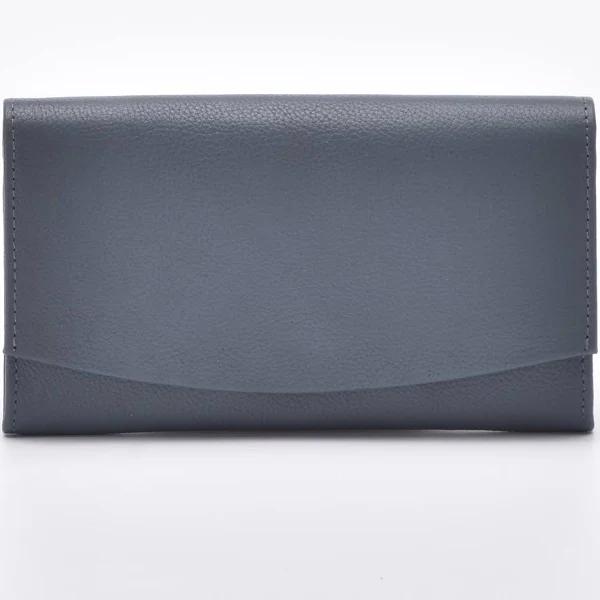 Cobb & Co - Women's Blue Wallets - Erina RFID Protective Leather Ladies Wallet - Size One Size, Not Defined at The Iconic