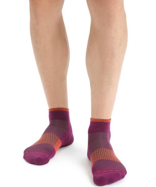 Icebreaker Multisport Light Mini Socks (Men's) Go Berry/Vibrant Earth / L (44.5-46.5 EUR)