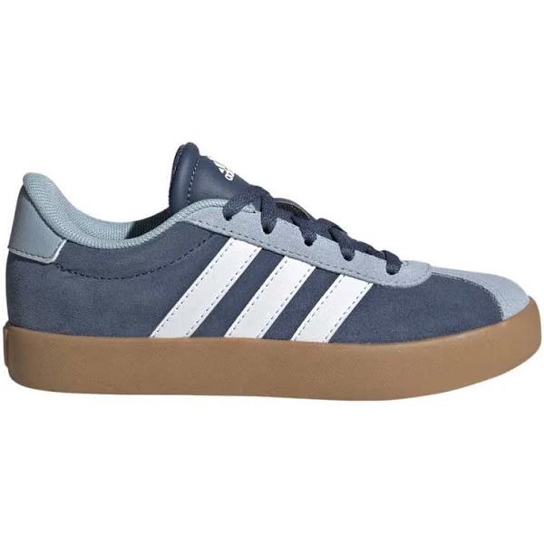 Adidas VL Court 3.0 Kids Trainers Blue EU 34 Boy