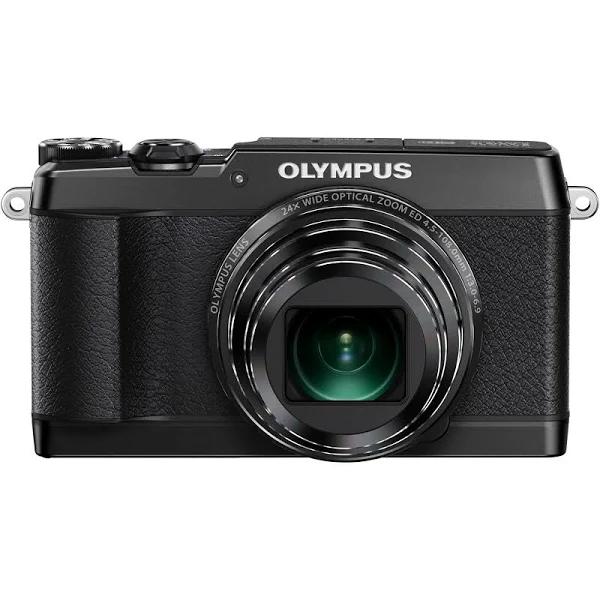 Olympus Stylus SH-1 - Digital Camera - Compact - 16.0 MP - 24x Optical Zoom - Wi-Fi - Black