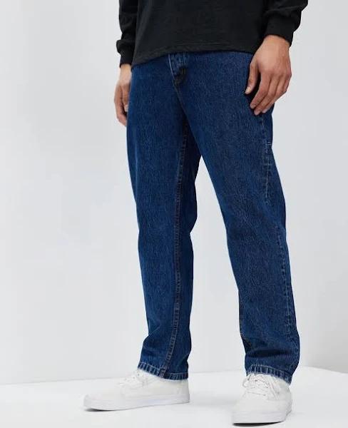 Slacker Denim Jean - Worn in Blue