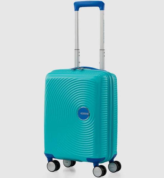 American Tourister - Blue Hard-Case Luggage - Little Curio Spinner 47cm Anti-Microbial - Size One Size, Unisex at The Iconic