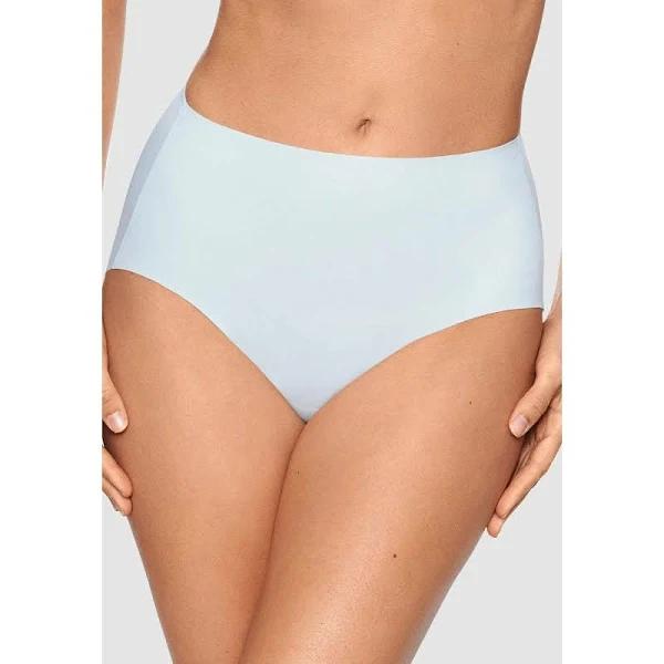 Miraclesuit Shapewear Wonderful Edge High Waist Light Shaping Brief in Blue M