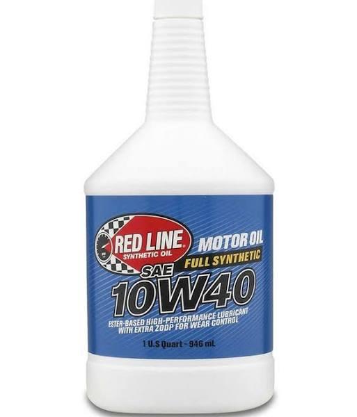 Redline Motor Oil 10W40, 1 Quart Bottle [946ml] (11404)