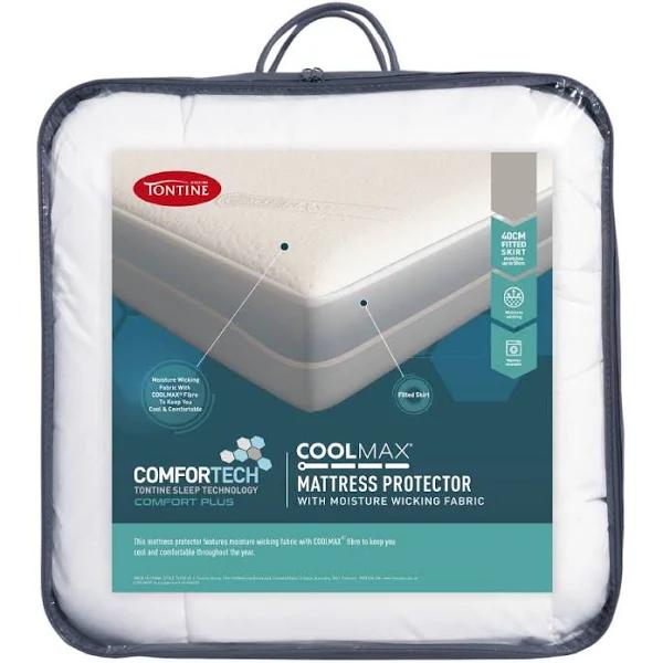 Tontine Comfortech Coolmax Mattress Protector - King