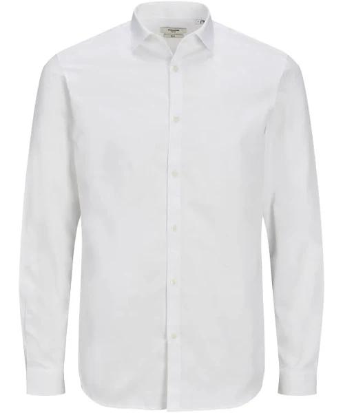 Jack & Jones Jprblacardiff Shirt White XL Man