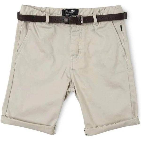 Indie Kids by Industrie Cuba Chino Short (Boys 8-14 Years) Talc